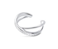 Plain Silver Ear Cuff EC-1330
